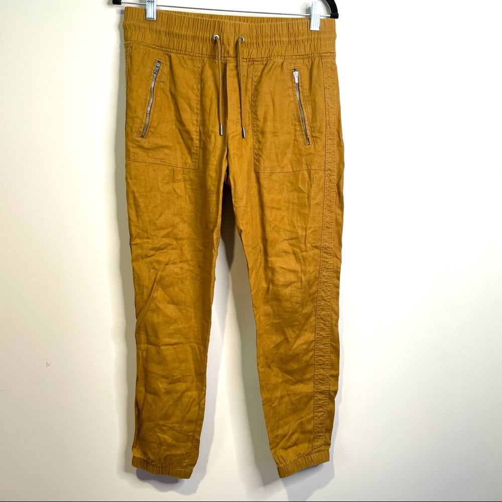 Mustard Yellow Women's Jogger Pants